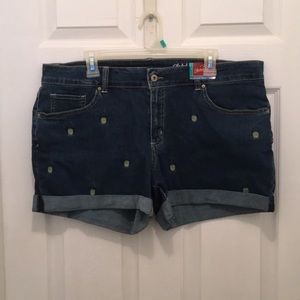 NWT jean shorts